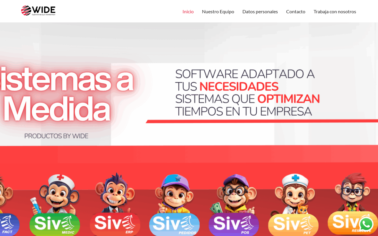 Wide Solutions screenshot
